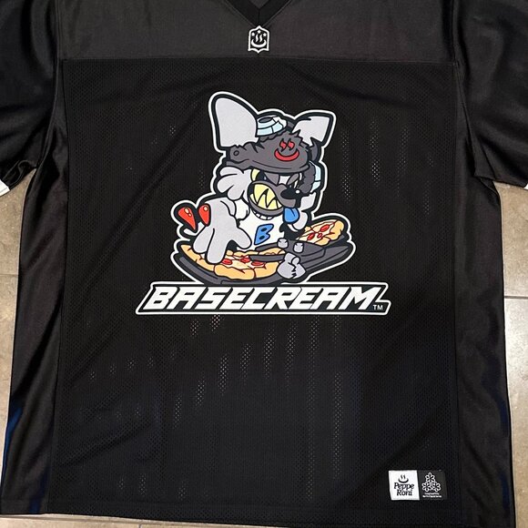 (NWOT) BASE CREAM x PPRN ‘KUKA’ Korea Unisex Football Jersey (Black) - Picture 13 of 16